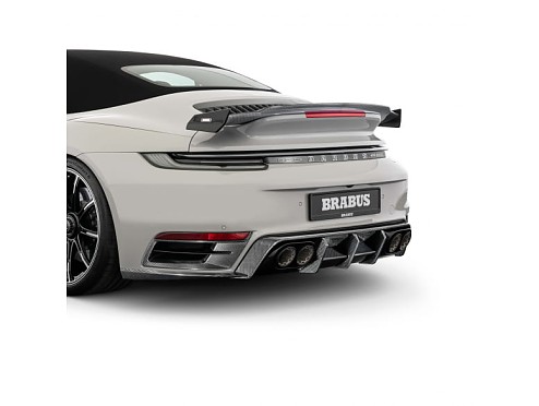 Original BRABUS Carbon Fiber Trunk Spoiler Porsche 911 Turbo S Coupe 992 (2019-2022)