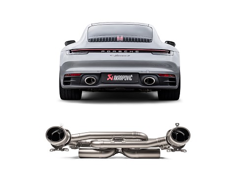 Akrapovič Exhaust System Porsche 911 Coupe 992 (2019-2024)