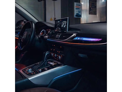 Luz Ambiente LED Arcoíris de 256 Colores Audi A7 Sportback 4G (2010-2014)