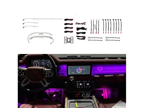 64 Color LED Ambient Light for Land Rover Defender 110 L663 (2020-2025)