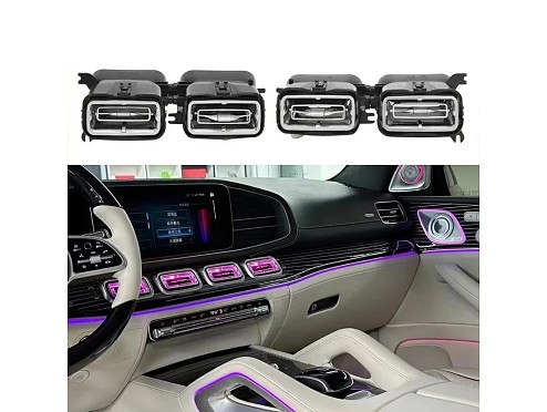 Conductos de Ventilación con Luz LED RGB de 64 colores Mercedes-Benz GLE SUV V167 (2019-2023)