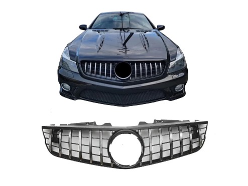 Panamericana Front Grill Mercedes-Benz SL Roadster R230 Facelift (2008-2011)