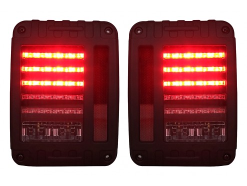 Full LED Taillights Jeep Wrangler JK (2007-2017)