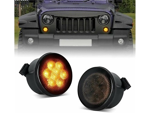 LED Front Turn Signals Jeep Wrangler JK (2007-2017)