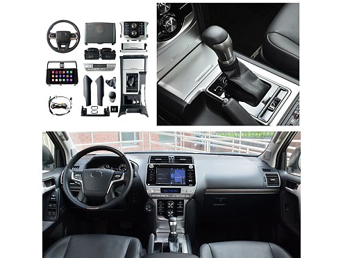 Actualización Consola Central y Volante Toyota Land Cruiser Prado J150 II Facelift (2018-2023)