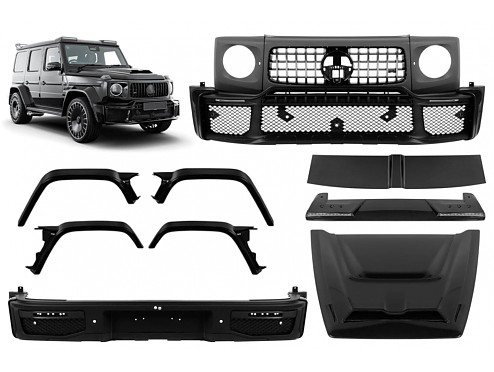 Kit de Carrocería Con Fibra de Carbono Seco Mercedes-AMG G63 B-Look Widestar W465 (2025+)