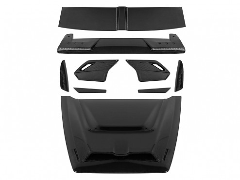 Kit Aerodinámico de Fibra de Carbono Seco Mercedes-AMG G63 B-Look Widestar W465 (2025+)