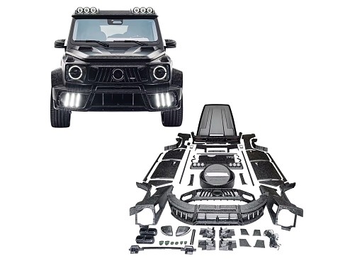 Mansory Gronos Mercedes-AMG G63 W465 82024+) Dry Forged Carbon Fiber Body Kit