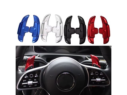 Extensiones Levas Aluminio para Volante Mercedes-Benz AMG-Line Interior (2013-2023)
