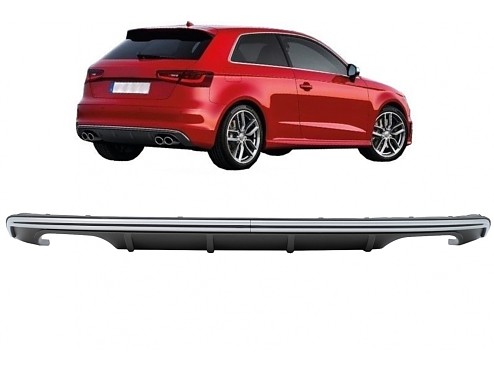 Rear Diffuser Audi S3 Hatchback 8V (2012-2016) Standard Exterior Package