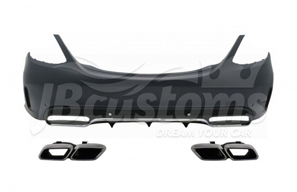 Rear Bumper Mercedes-AMG C63 Sedan W205 (2015-2020)