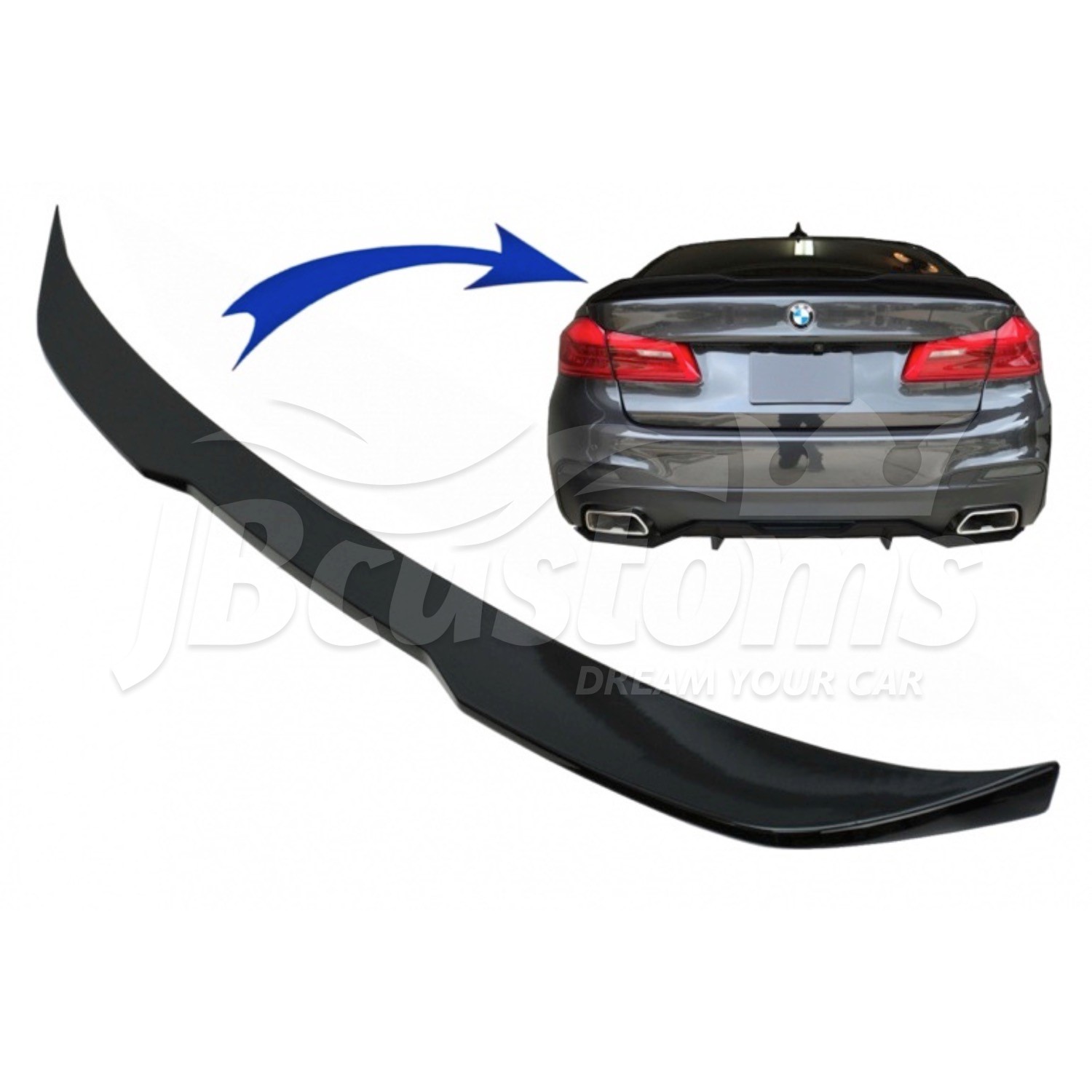 Spoiler BMW 5 Series G30 M Performance (2017+)