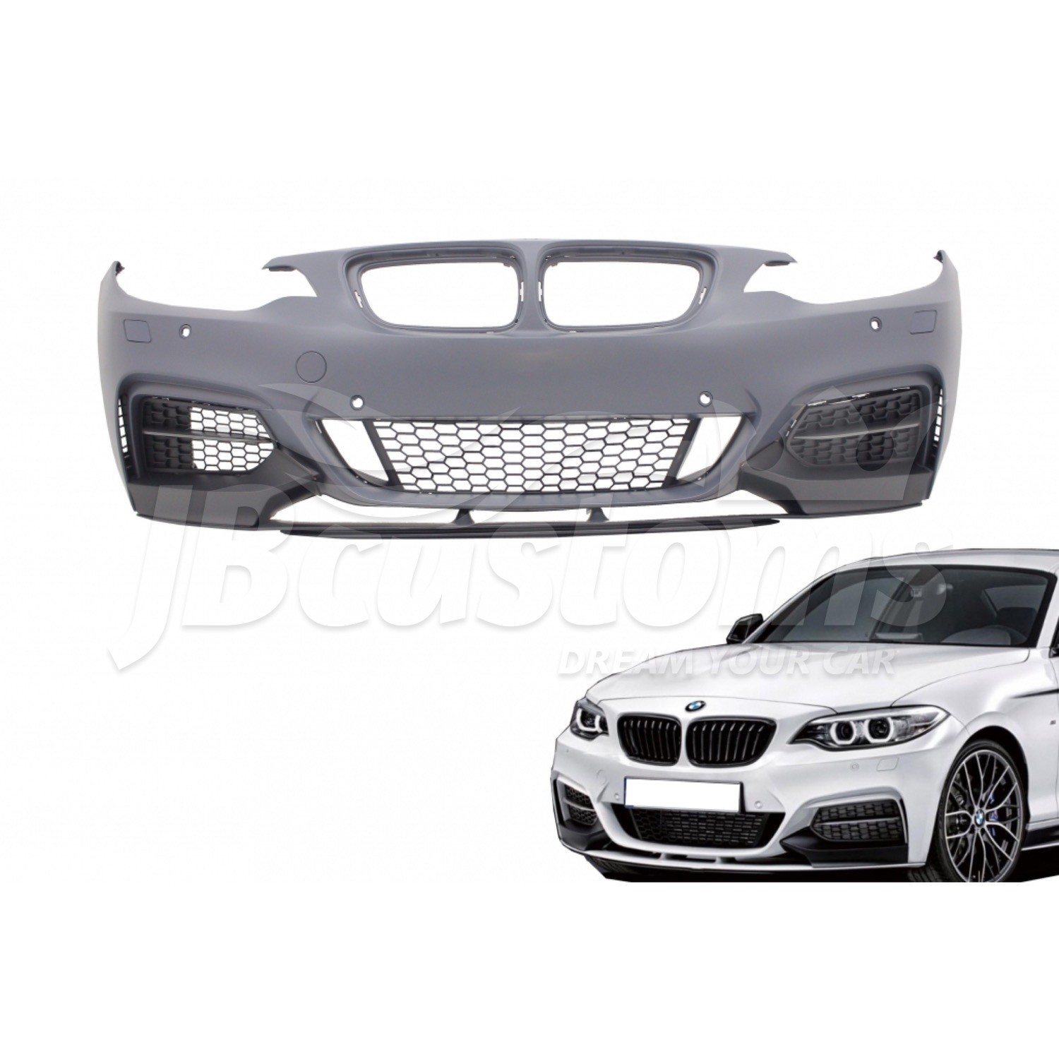 Front Bumper BMW M235i F22 / Cabrio F23 (2014-2017)