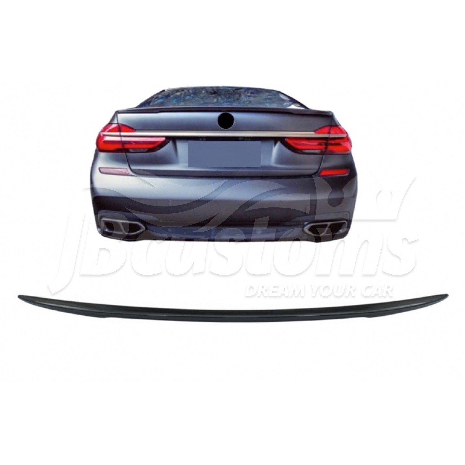 Trunk Spoiler BMW 7 Series Sedan G12 (2015-2019)