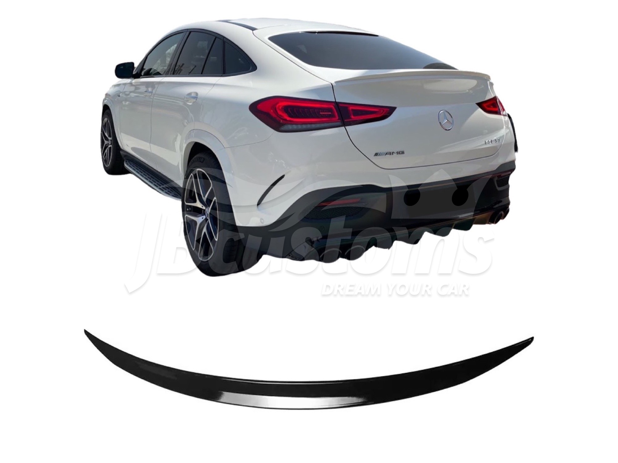 JBCustoms - Trunk Spoiler Mercedes-Benz GLE 63 AMG Coupe