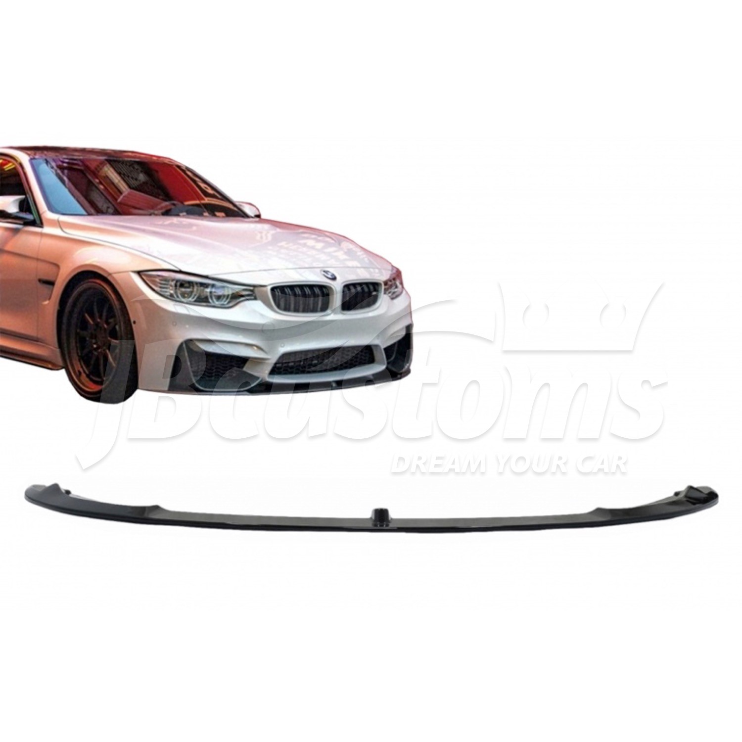 Front Spoiler BMW M3 Sedan F80 / M4 Coupe F82 (2016-2019)