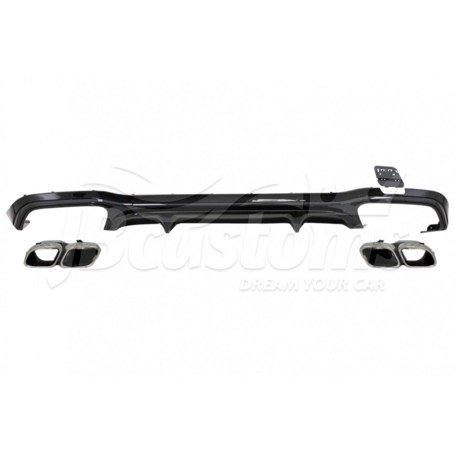 Rear Diffuser Mercedes-Benz E63 AMG Sedan W213 Facelift (2020+)
