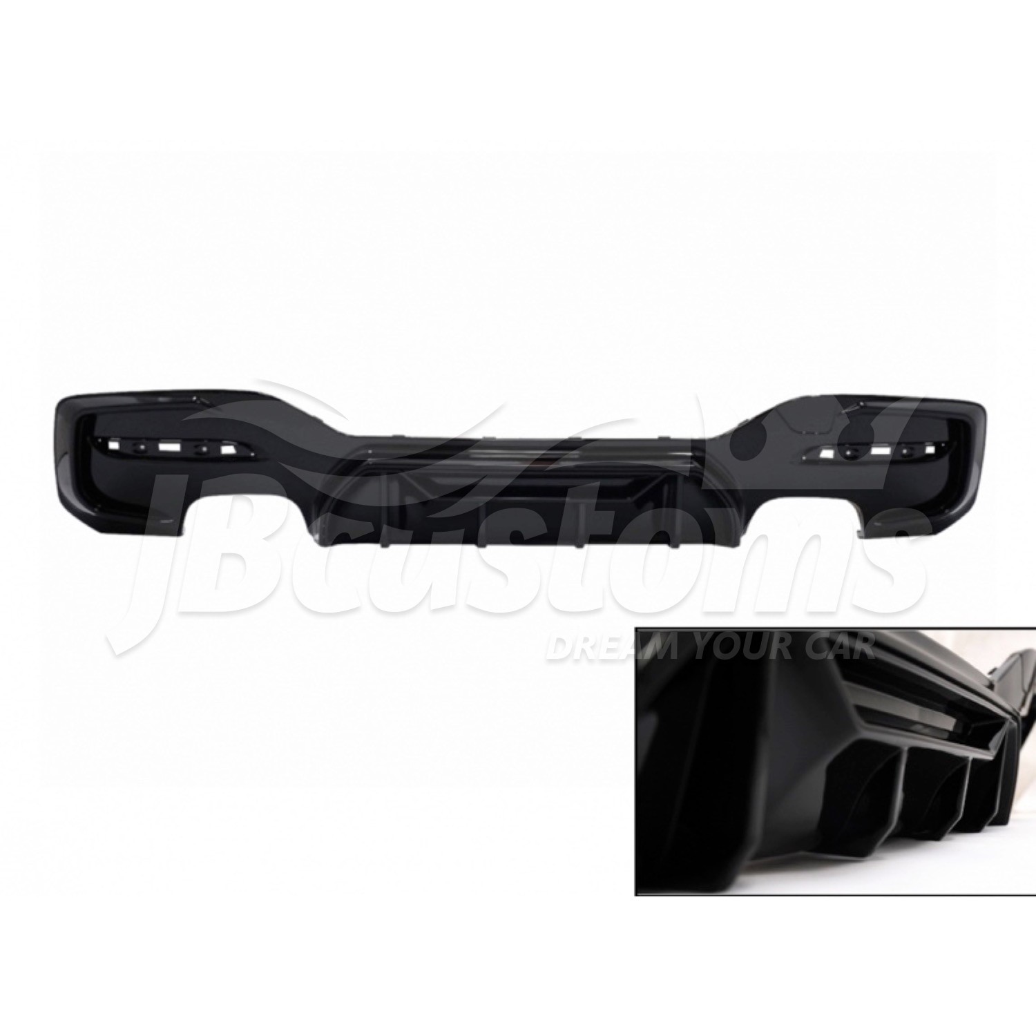 Rear Diffuser BMW 1 Series Hatchback F20 / F21 LCI (2015-2019)