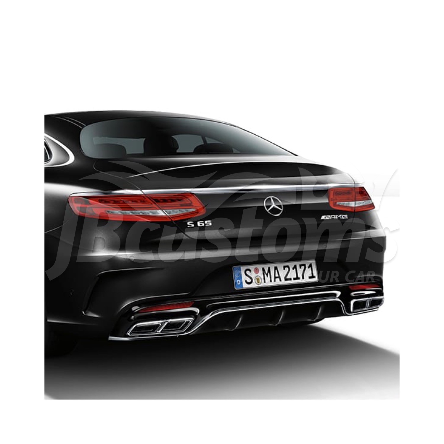 Original Rear Diffuser Mercedes-Benz S65 AMG Coupe C217 (2014-2017)