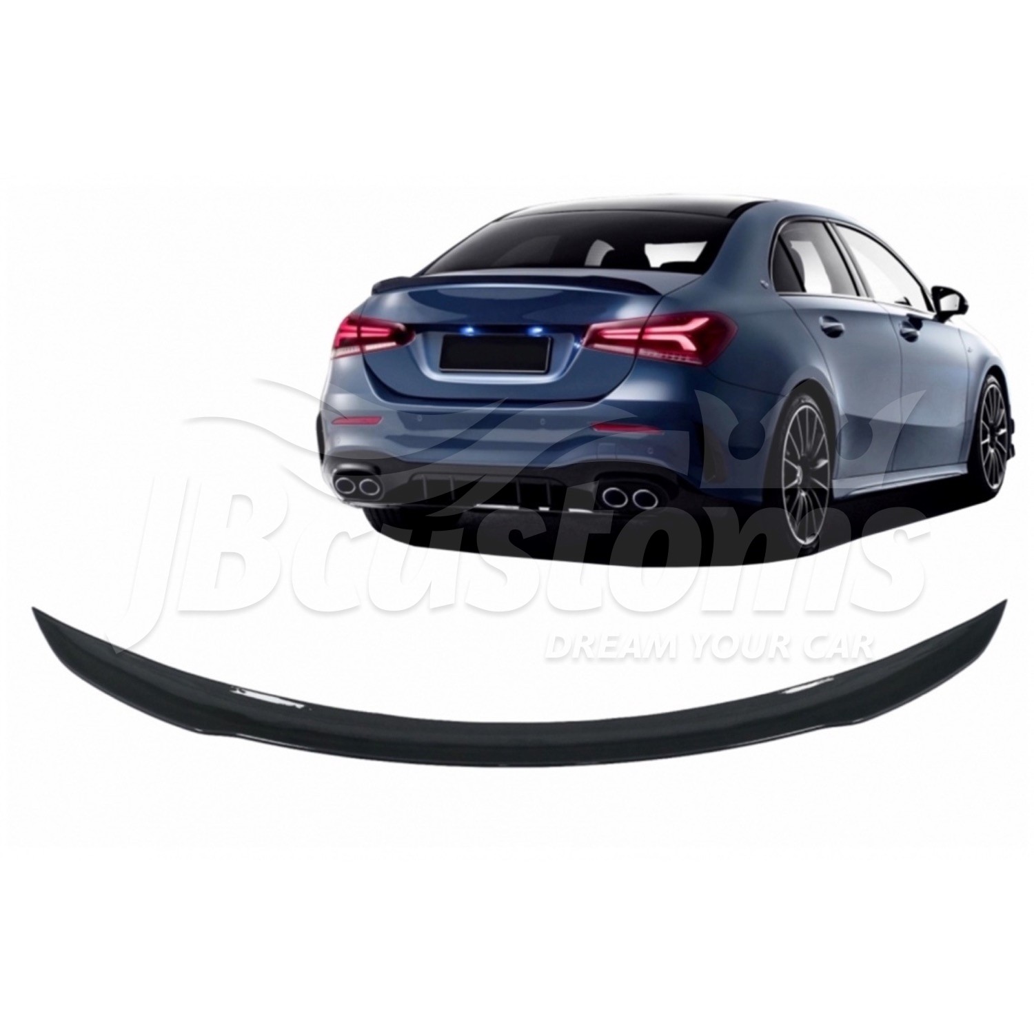 Trunk Spoiler Mercedes-Benz A45 AMG Sedan V177 (2019+)