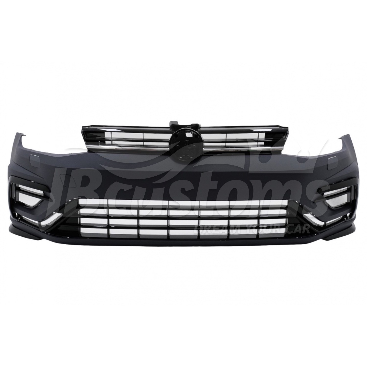 Front Bumper R-Line 7.5 for Volkswagen Golf Hatchback 7 (2013-2017)