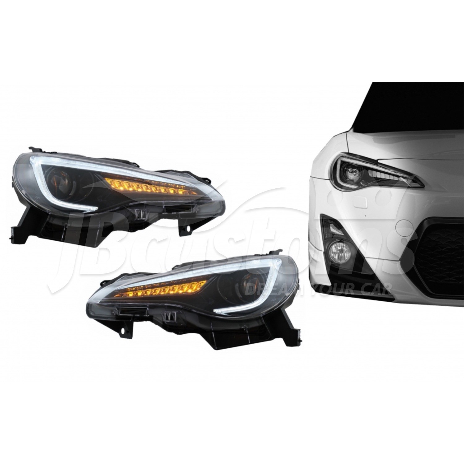 LED Headlights Toyota GT86 Coupe ZN6 (2012-2019)