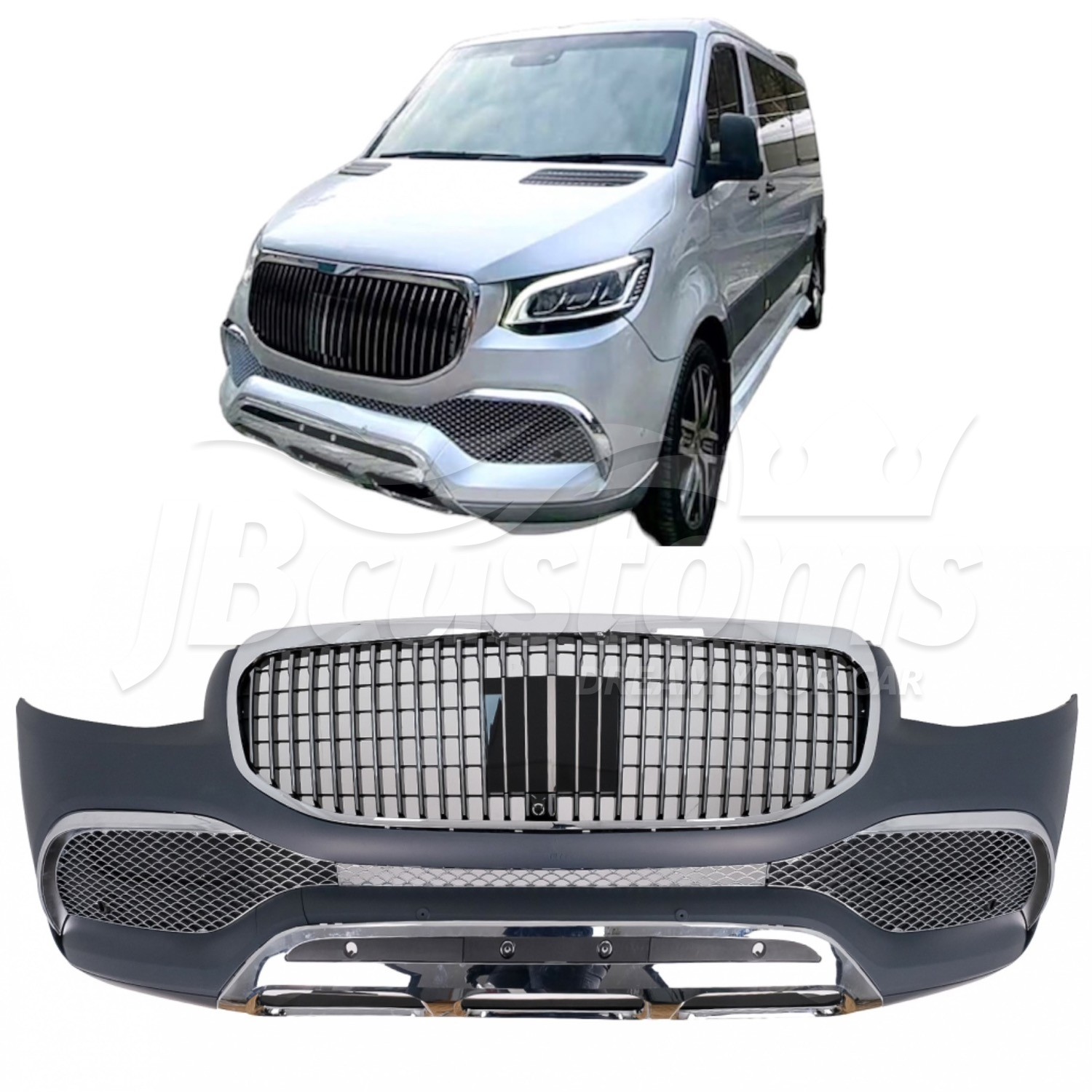 Grille Kit | Mercedes Benz Sprinter 2021 Grille Kit | Mercedes Benz Sprinter 2021