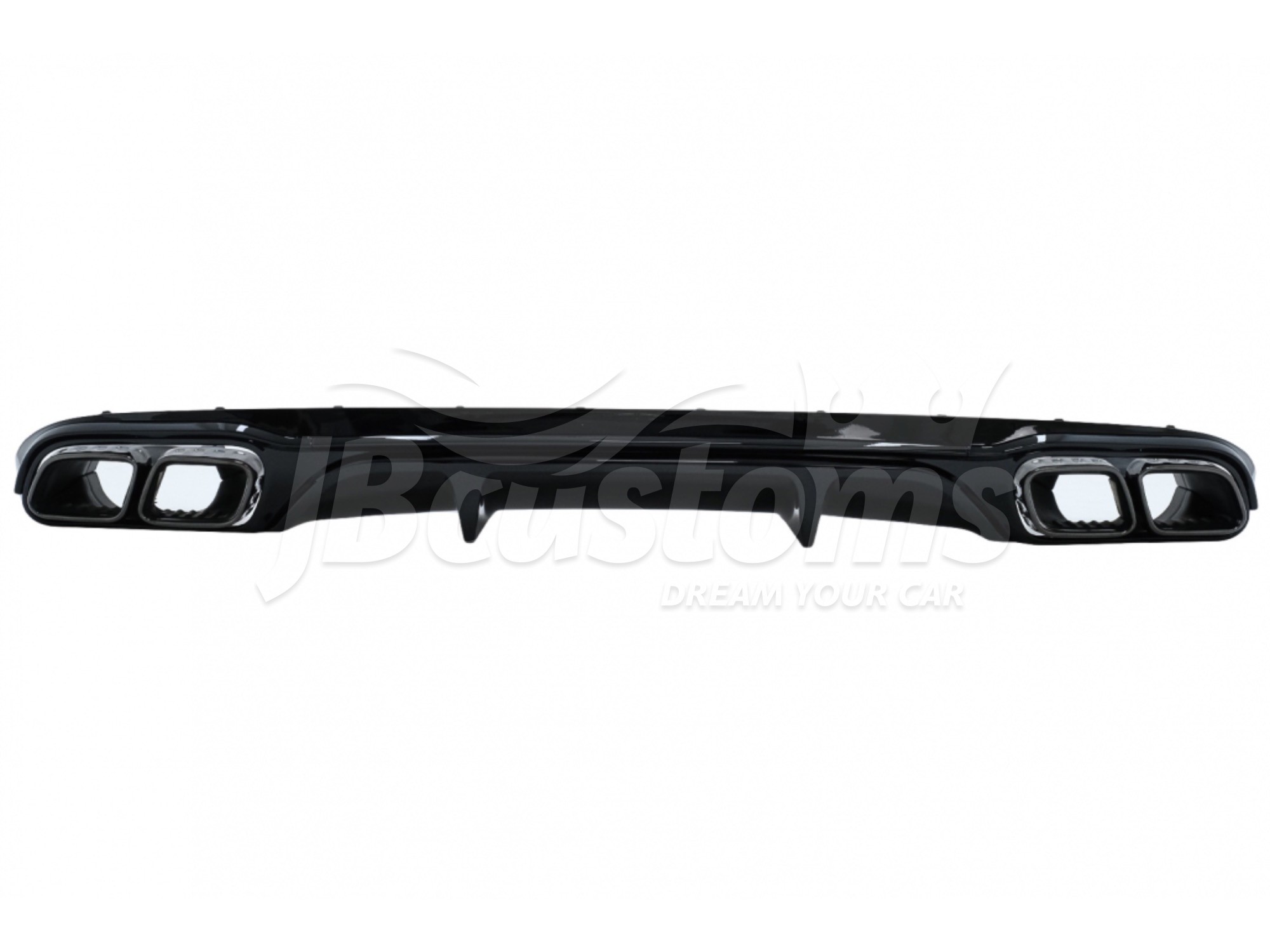 Rear Diffuser Mercedes-AMG E63s Sedan W213 (2016-2019) Standard Package