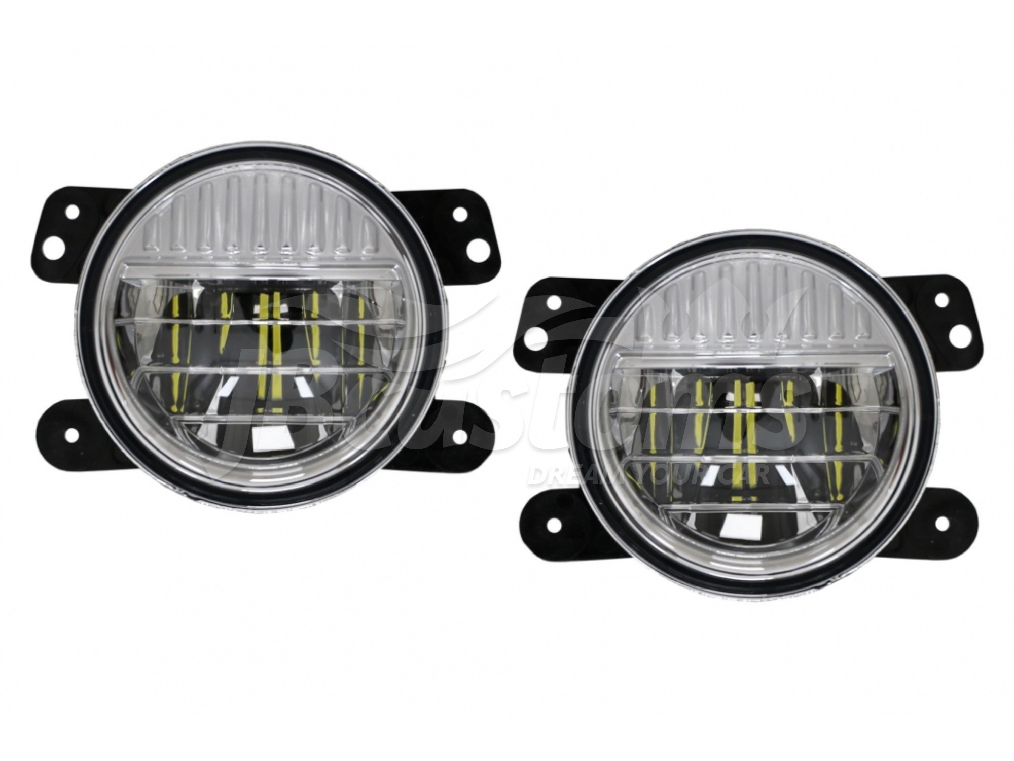 LED Front Fog Lights Jeep Wrangler JK (1997-2017)