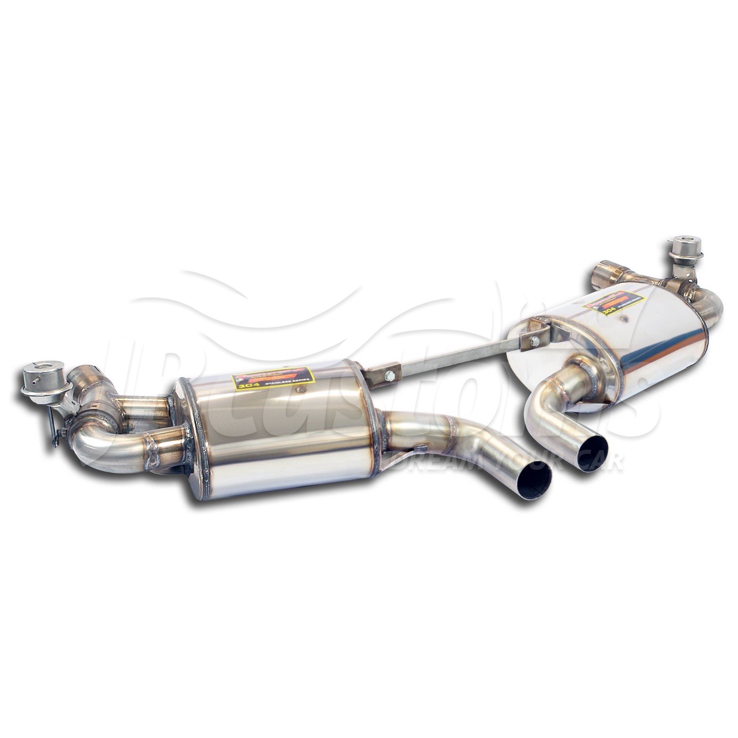 Supersprint Exhaust System for Porsche Cayman S 3.4i (315 HP) 981 (2012-2016)