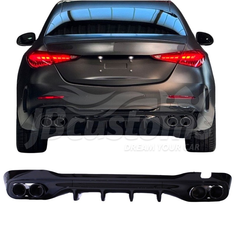 Rear Diffuser Mercedes-AMG C43 Sedan W206 (2021-2025)